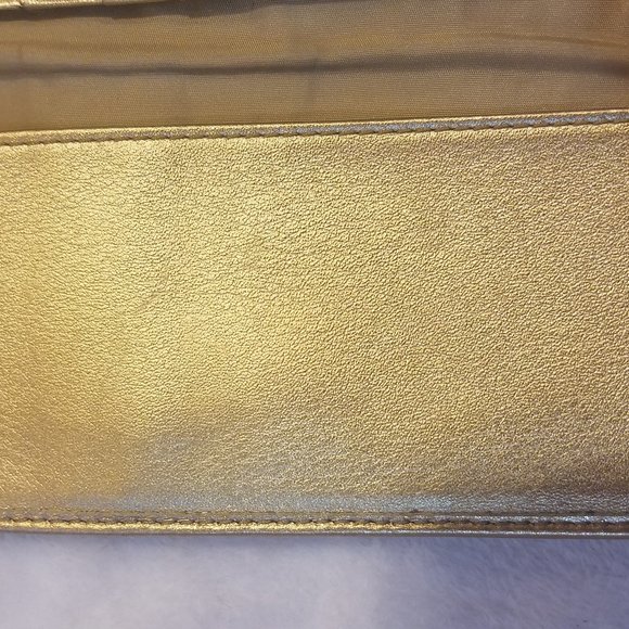Coach Signature brown/tan wallet w/checkbook insert, credit card slots B13 - Picture 4 of 10